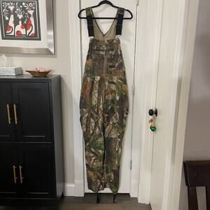 Vintage Liberty Realtree Russian Camo Bib Overalls Hunting Outdoor Men's 40